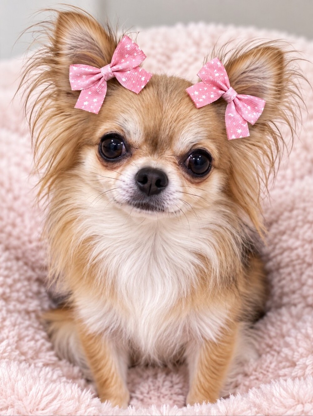 NWT Dog Hair Bows Set of 6